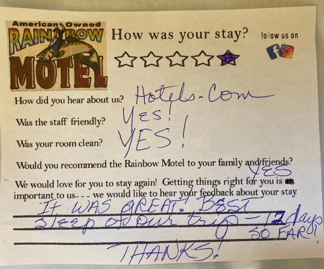 Rainbow Motel Thermopolis Exteriér fotografie
